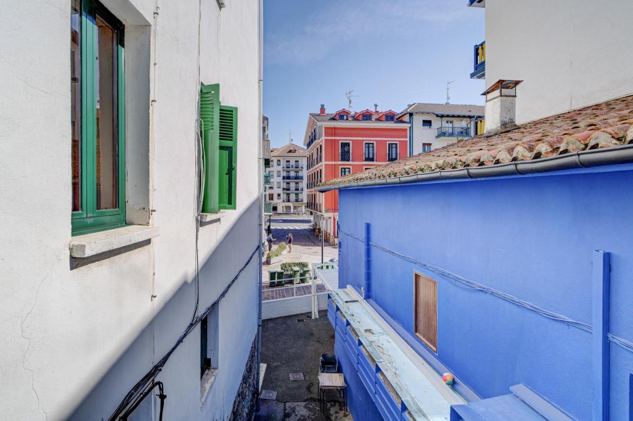 Luminoso Apartamento En Hondarribia Con Terraza, Centro, 3Hb ภายนอก รูปภาพ