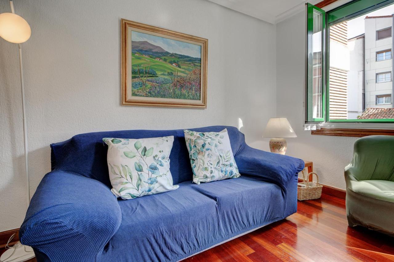 Luminoso Apartamento En Hondarribia Con Terraza, Centro, 3Hb ภายนอก รูปภาพ