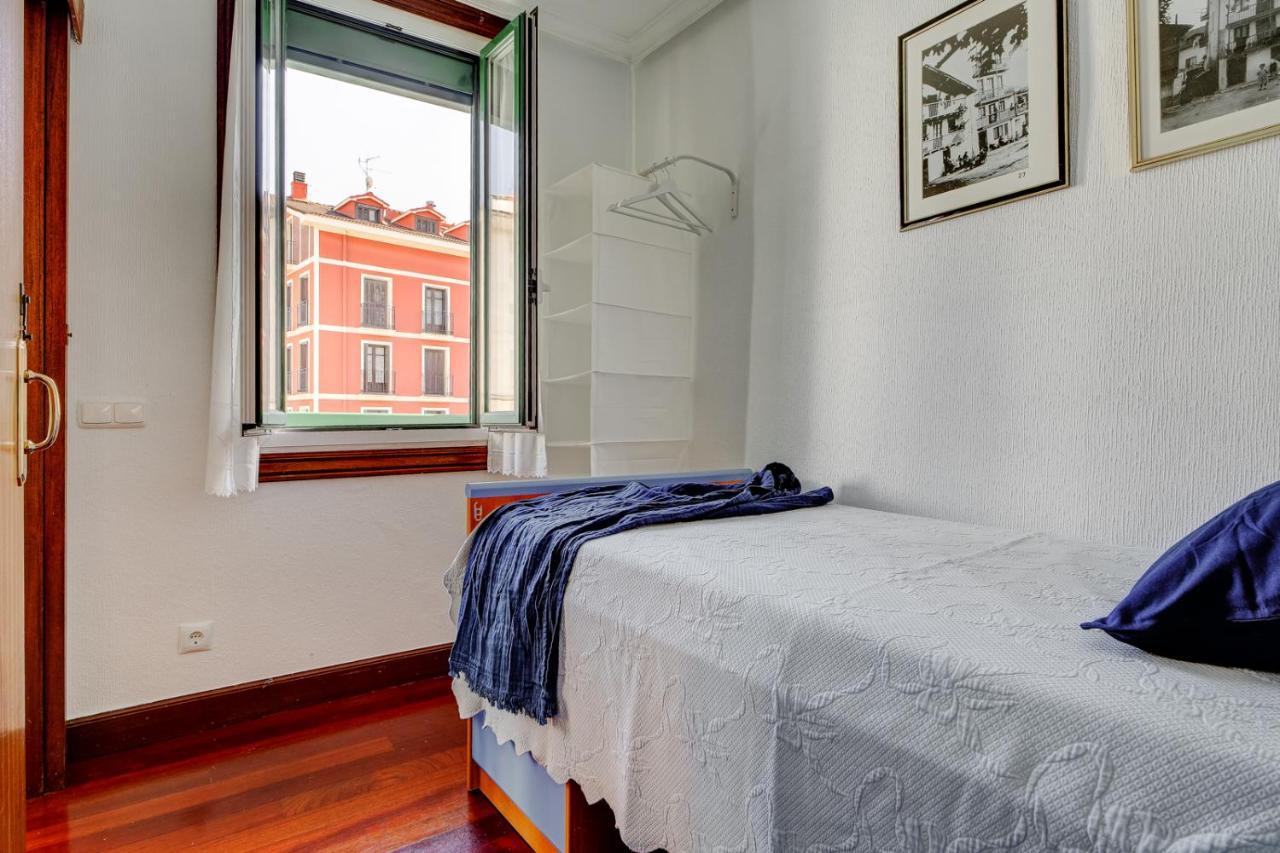 Luminoso Apartamento En Hondarribia Con Terraza, Centro, 3Hb ภายนอก รูปภาพ