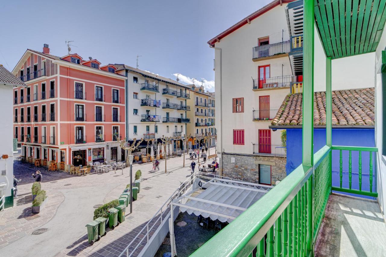 Luminoso Apartamento En Hondarribia Con Terraza, Centro, 3Hb ภายนอก รูปภาพ